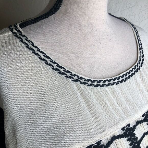 Ralph Lauren Blue Label Embroidered Peasant Top Size XS Boho, Cottagecore - Picture 5 of 12